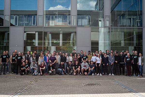 die Teilnehmenden am #hack4GDI_DE Foto der Teilnehmenden am #hack4GDI_DE